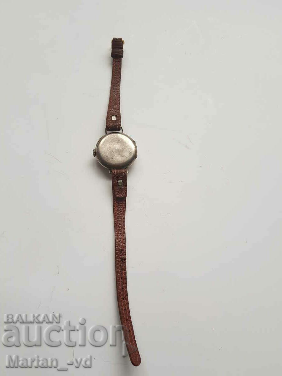 Old Silver Mechanical Ladies Watch - 5