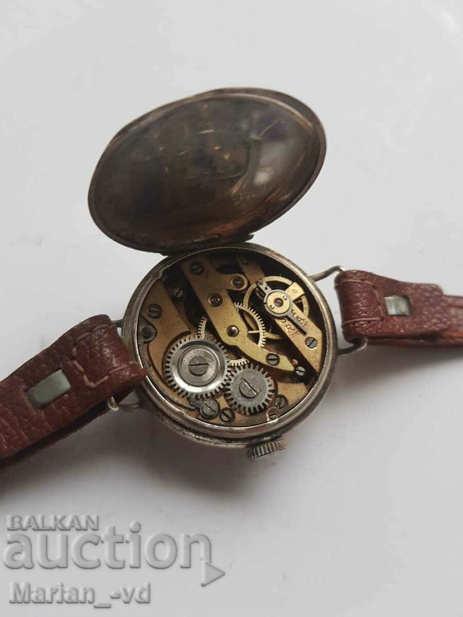 Old Silver Mechanical Ladies Watch - 7