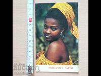 Картичка от соца Конго Postcard Kongo