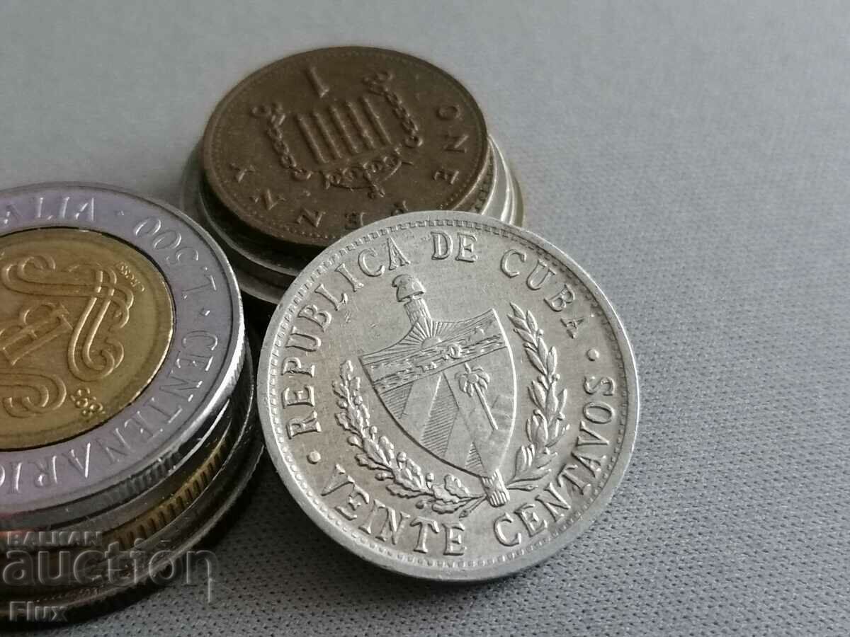 Κέρμα - Κούβα - 20 centavos | 1972 με τιμή 3.75 BGN | € 1.92 Κέρμα - Κούβα - 20 centavos | 1972 με τιμή 3.75 BGN | € 1.92