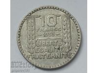 10 Φράγκα Ασήμι Γαλλία 1933 - Ασημένιο νόμισμα #5