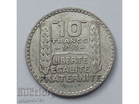 10 Φράγκα Ασημένιο Γαλλία 1933 - Ασημένιο νόμισμα #6