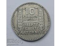 10 Φράγκα Ασήμι Γαλλία 1933 - Ασημένιο νόμισμα #11