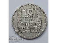 10 Φράγκα Ασήμι Γαλλία 1933 - Ασημένιο νόμισμα #15