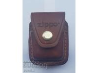 Leather case for Zippo lighter