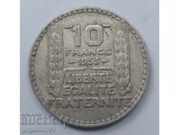 10 франка сребро Франция 1933 - сребърна монета #25