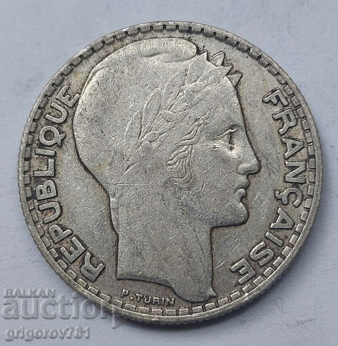 10 Φράγκα Ασήμι Γαλλία 1933 - Ασημένιο νόμισμα #26 με τιμή € 10.23 | 20.01 BGN