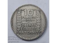 10 Φράγκα Ασήμι Γαλλία 1933 - Ασημένιο νόμισμα #26