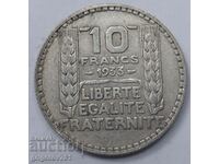 10 Francs Silver France 1933 - Silver Coin #28
