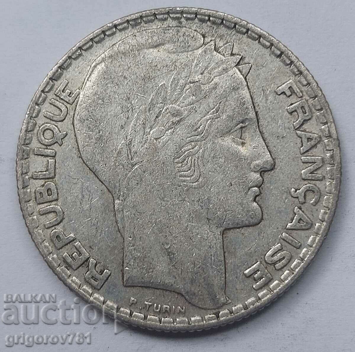 10 Φράγκα Ασήμι Γαλλία 1933 - Ασημένιο νόμισμα #30 με τιμή € 10.23 | 20.01 BGN