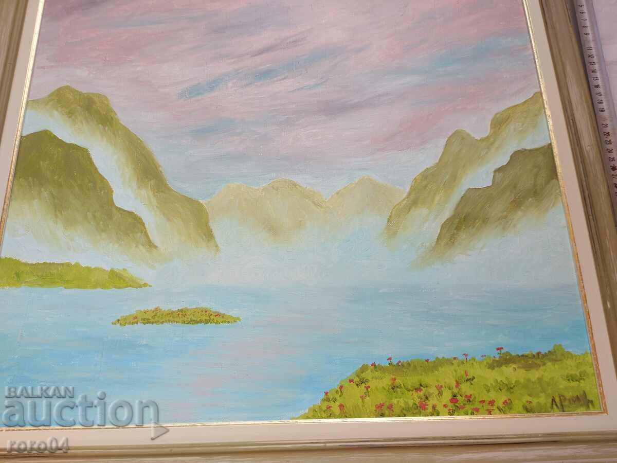 ULEI - PÂNZĂ - SEMNATĂ - ÎN RAMĂ - 6