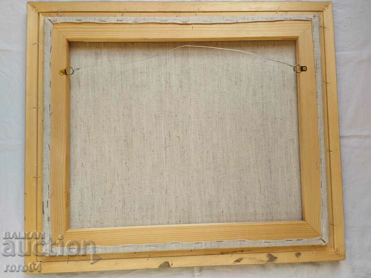 ULEI - PÂNZĂ - SEMNATĂ - ÎN RAMĂ - 7