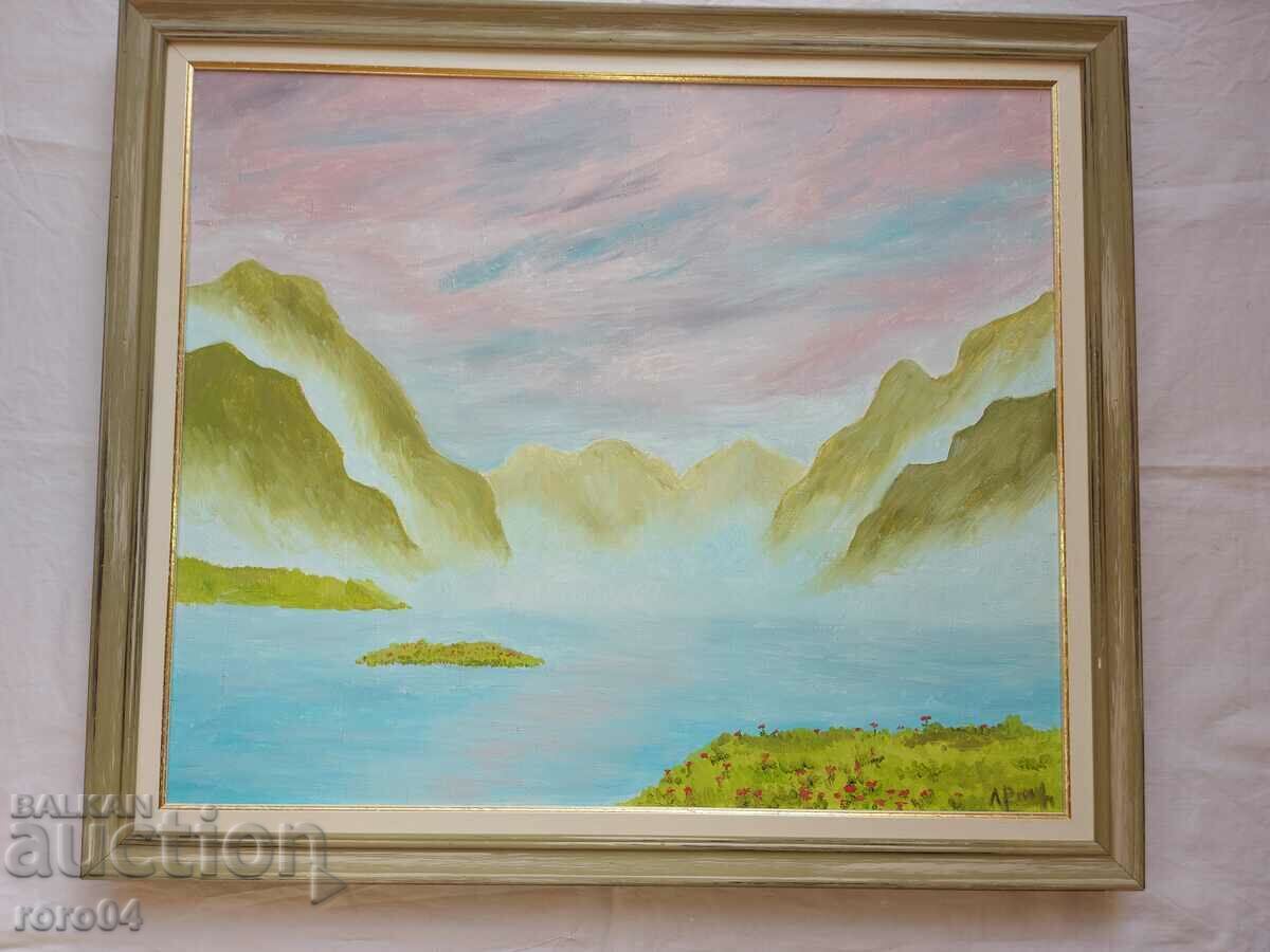 ULEI - PÂNZĂ - SEMNATĂ - ÎN RAMĂ