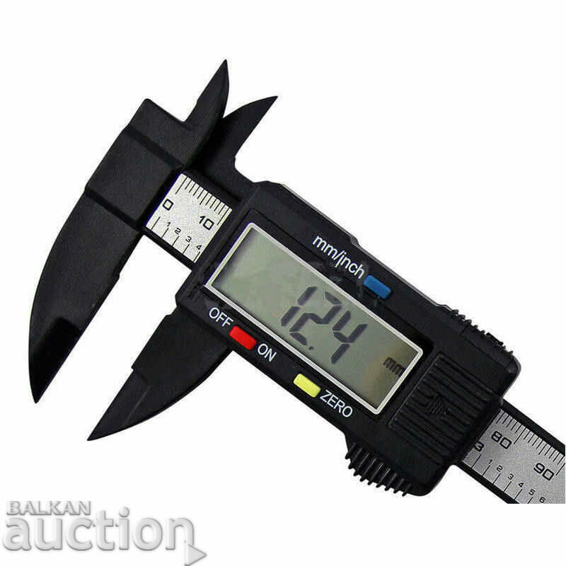 New Caliper Carbon Carbon Digital Reading 150mm 15cm Depth - 5 New Caliper Carbon Carbon Digital Reading 150mm 15cm Depth - 5
