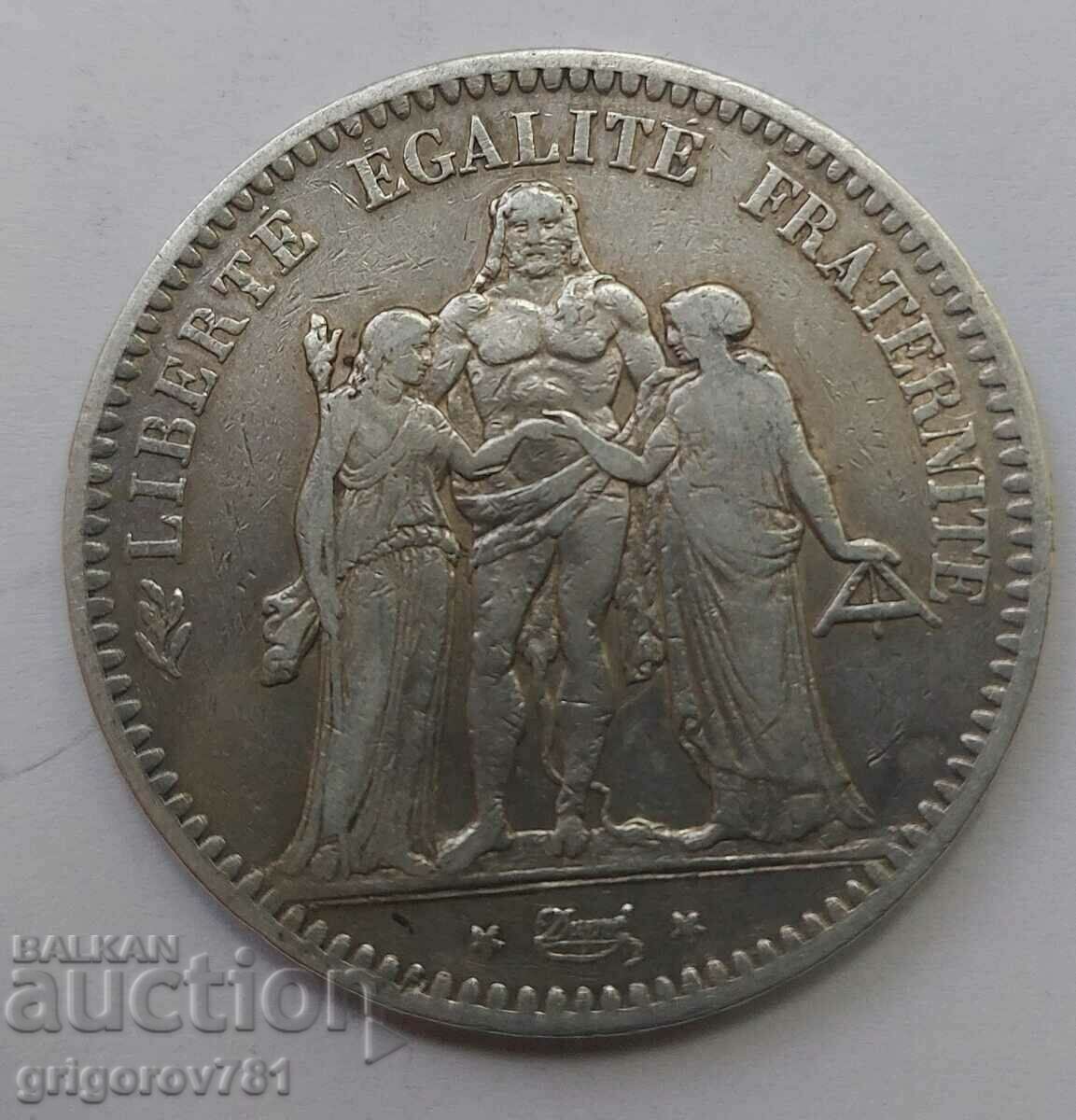 5 Φράγκα Ασήμι Γαλλία 1848 K - Ασημένιο νόμισμα #92 με τιμή € 34.26 | 67.01 BGN