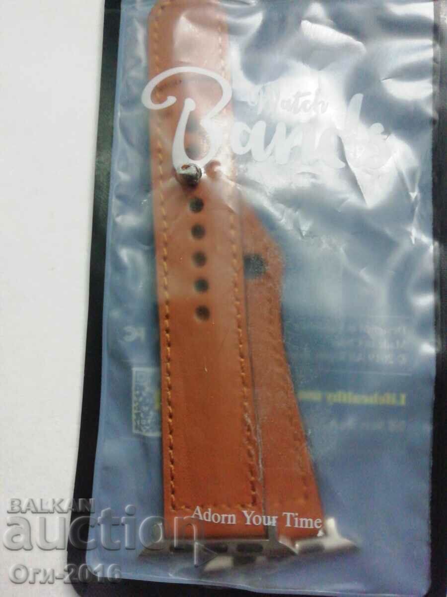 Auction Adepoy genuine leather strap for Apple Watch Auction Adepoy genuine leather strap for Apple Watch