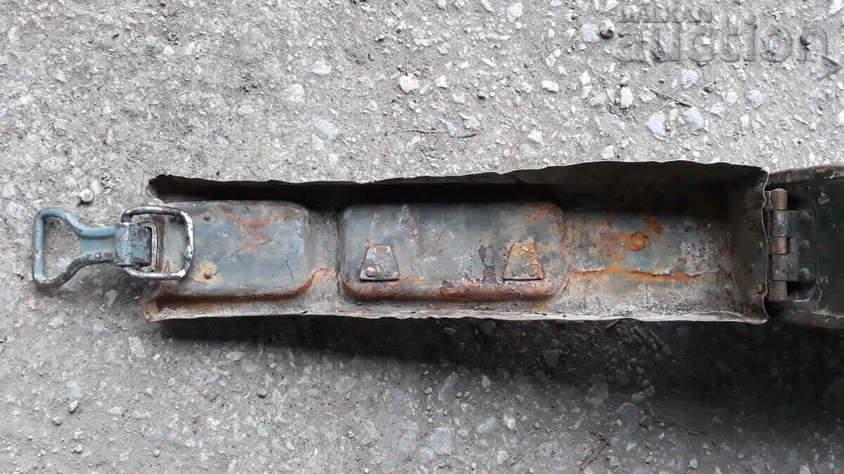 Cartridge case MG-34 Wehrmacht WWII box for ammunition - 5 Cartridge case MG-34 Wehrmacht WWII box for ammunition - 5