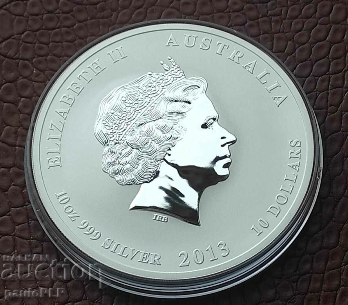 10 oz SILVER- 999- LUNAR YEAR OF THE SNAKE-UNC with price 1590.00 BGN | € 812.95 10 oz SILVER- 999- LUNAR YEAR OF THE SNAKE-UNC with price 1590.00 BGN | € 812.95