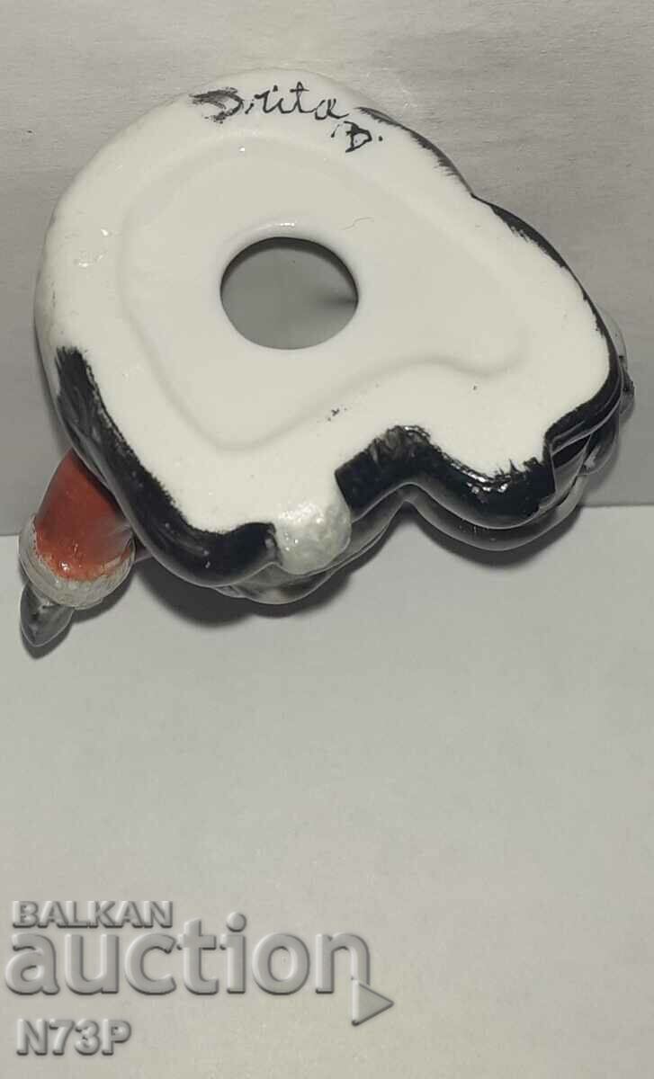 OLD PORCELAIN FIGURINE.CANDLESTICK.. - 7 OLD PORCELAIN FIGURINE.CANDLESTICK.. - 7