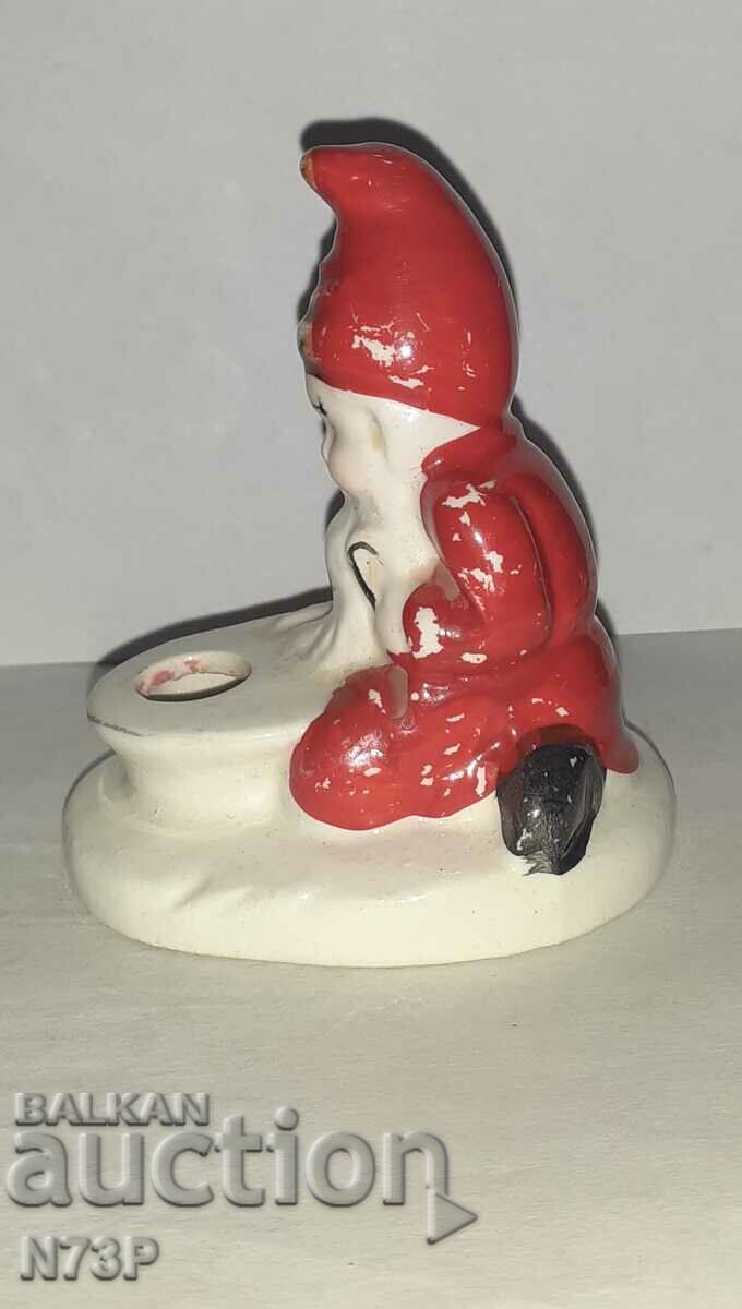OLD PORCELAIN FIGURINE. CANDLESTICK. with price 8.00 BGN | € 4.09 OLD PORCELAIN FIGURINE. CANDLESTICK. with price 8.00 BGN | € 4.09