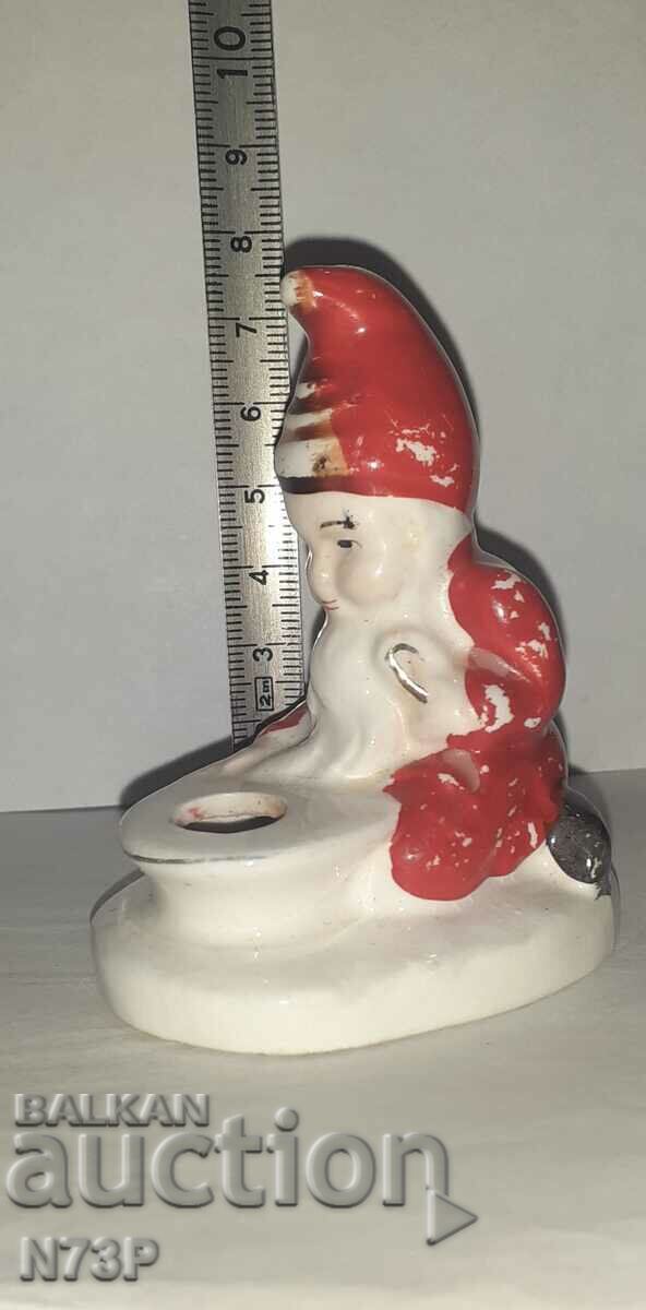 OLD PORCELAIN FIGURINE. CANDLESTICK. - 5 OLD PORCELAIN FIGURINE. CANDLESTICK. - 5
