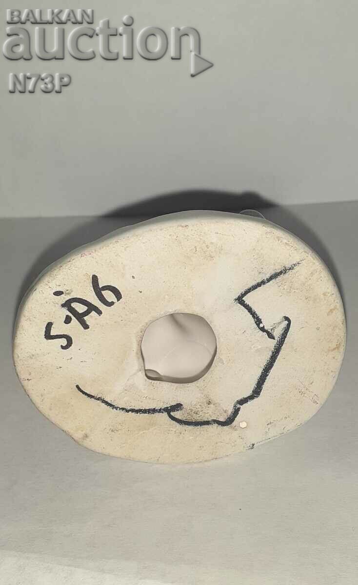 OLD PORCELAIN FIGURINE. CANDLESTICK. - 7 OLD PORCELAIN FIGURINE. CANDLESTICK. - 7