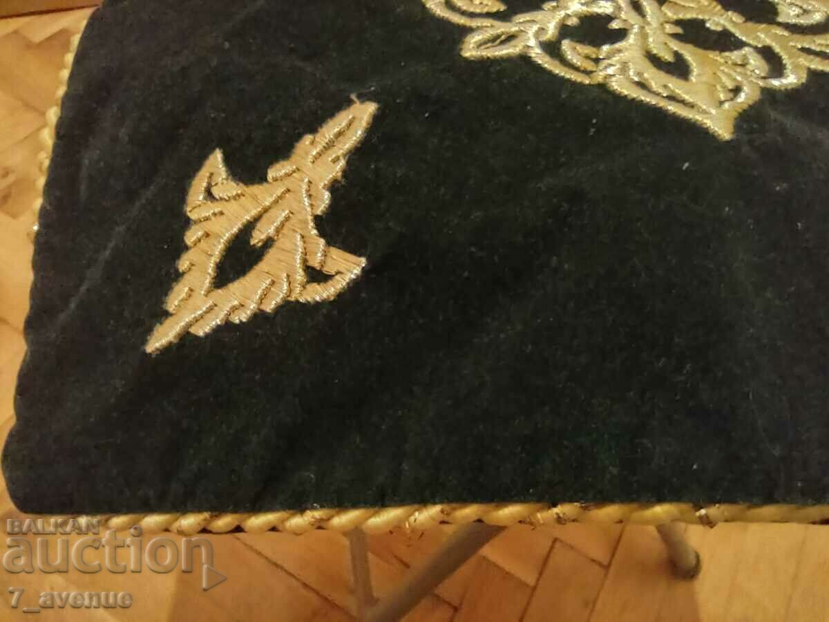 Delivery of Pillow, old, with silk gold cord and decoration 12/13/22 Delivery of Pillow, old, with silk gold cord and decoration 12/13/22