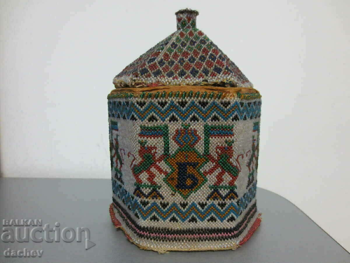 Auction  Revival Jewelry box made of blue coat of arms Tsar Boris jewelry