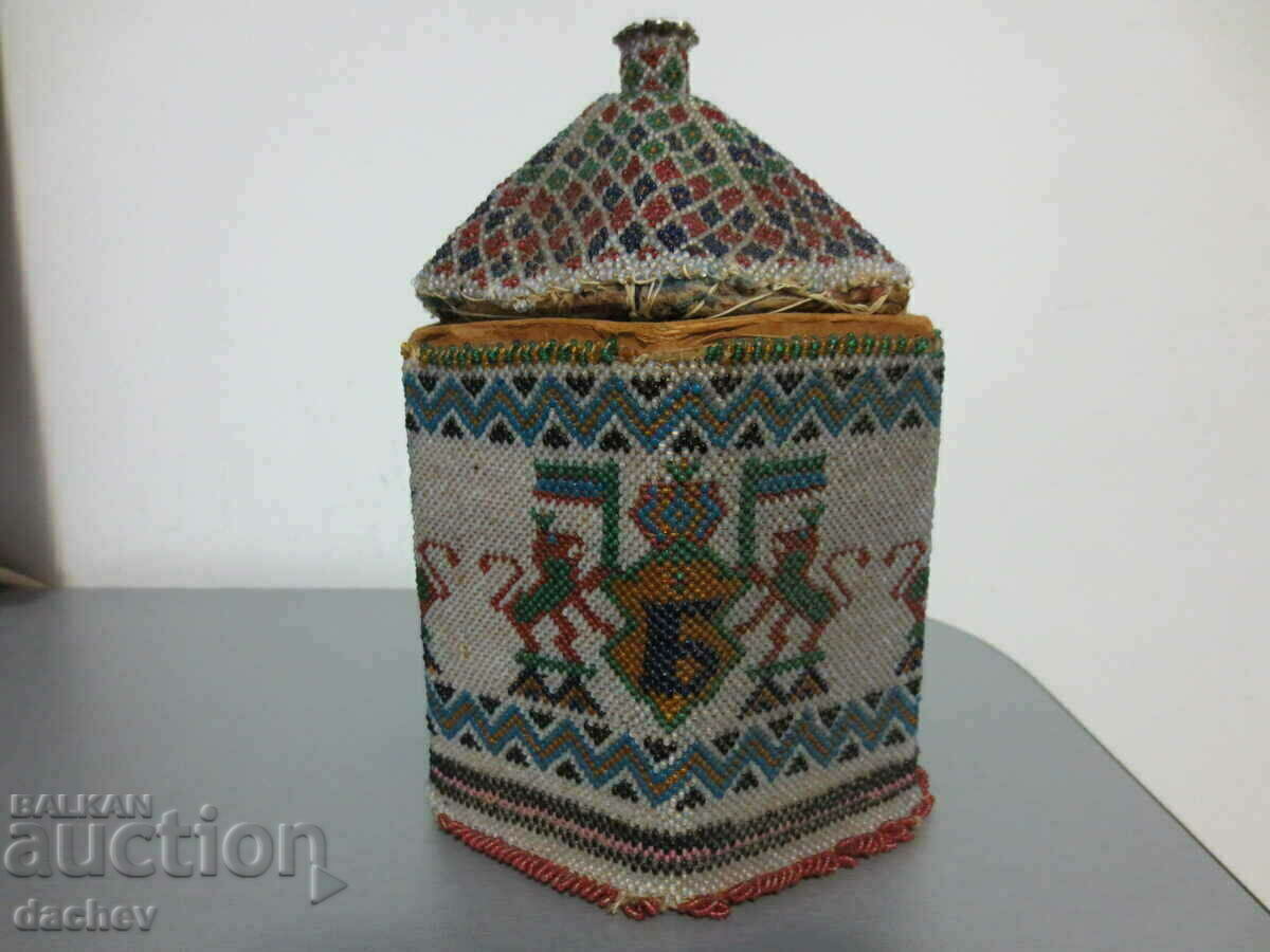 Delivery of Revival Jewelry box made of blue coat of arms Tsar Boris jewelry