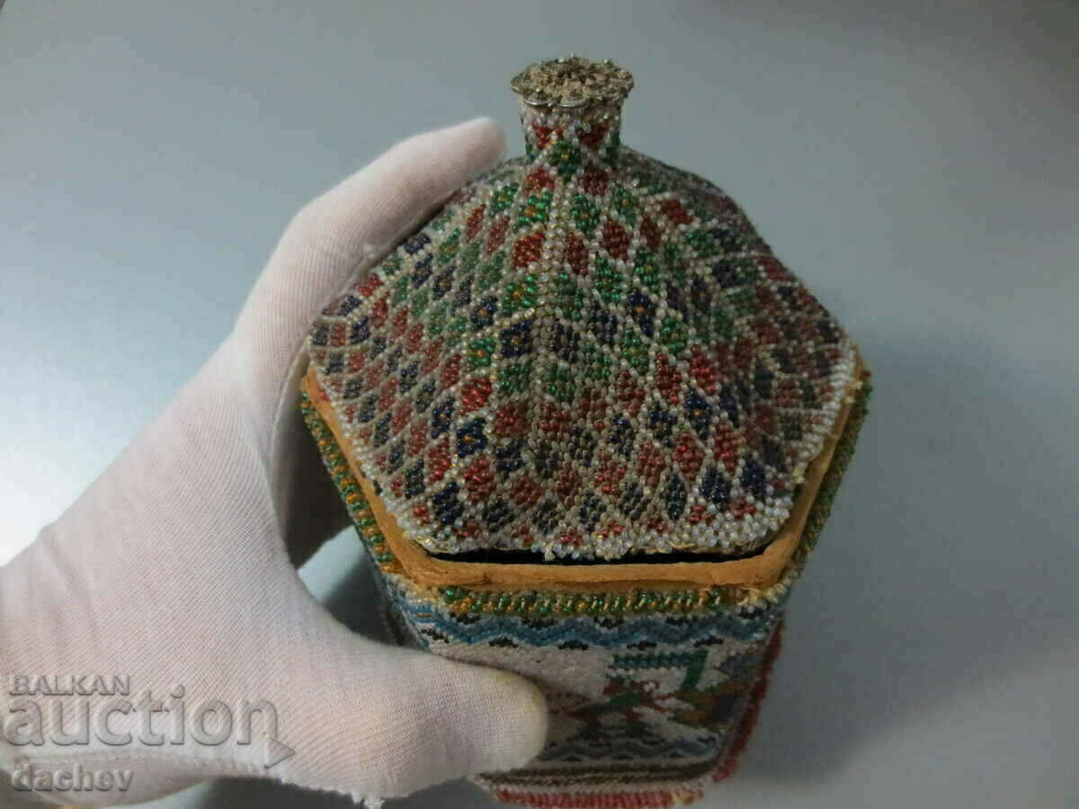 Revival Jewelry box made of blue coat of arms Tsar Boris jewelry - 5