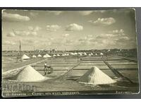 3071 Kingdom of Bulgaria Anchialo Pomorie view of salt pans 1933
