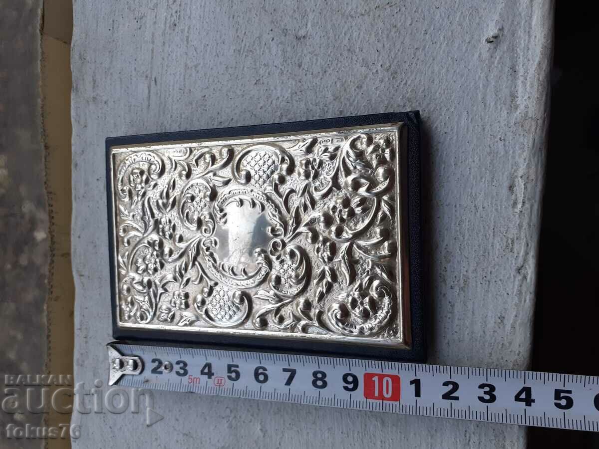 Old fasting notebook with 925 silver cover - 5 Old fasting notebook with 925 silver cover - 5