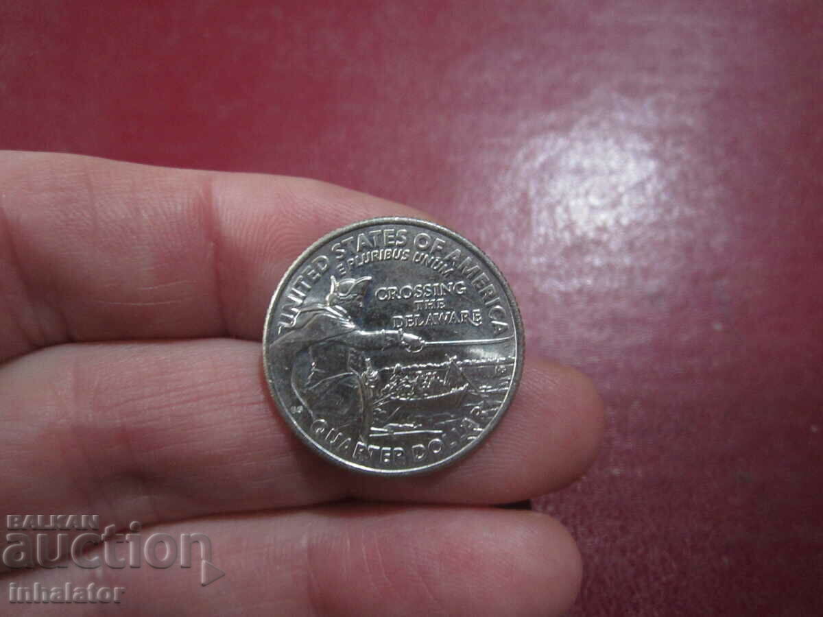 Юбилейна  25 цента САЩ 2006 год буква D