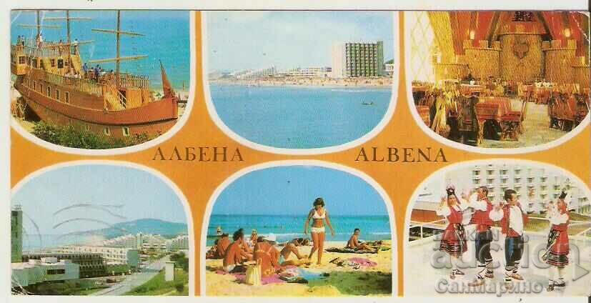 Bulgaria Albena Resort carte poștală 9 *