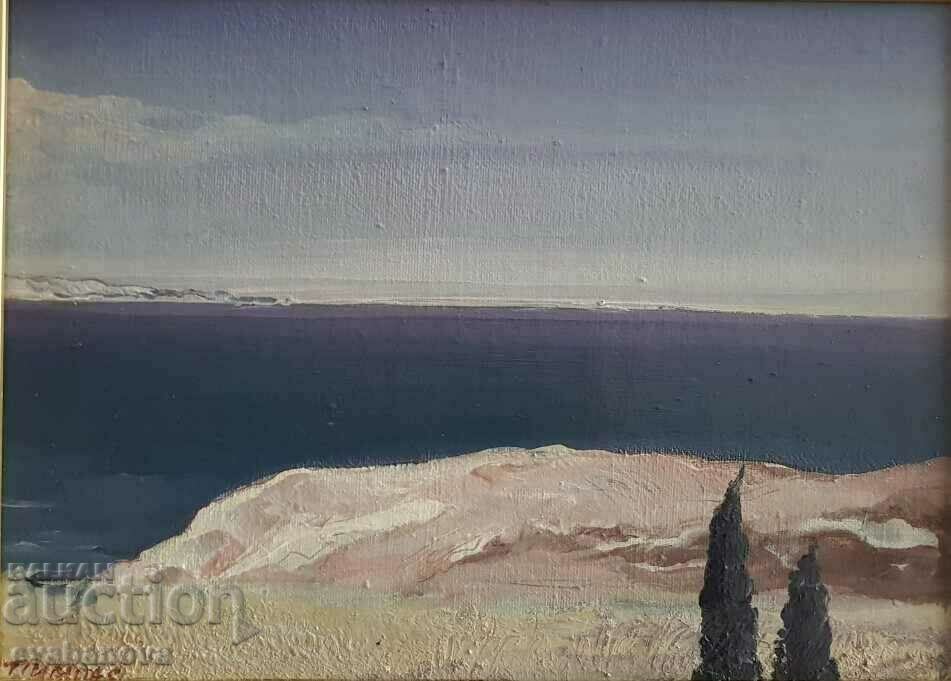 ΓΡΗΓΟΡΗΣ ΠΙΜΠΑΣ Πανέμορφο Τοπίο Λευκή Θάλασσα ΕΛΛΑΔΑ 1980 με τιμή 600.00 BGN | € 306.78