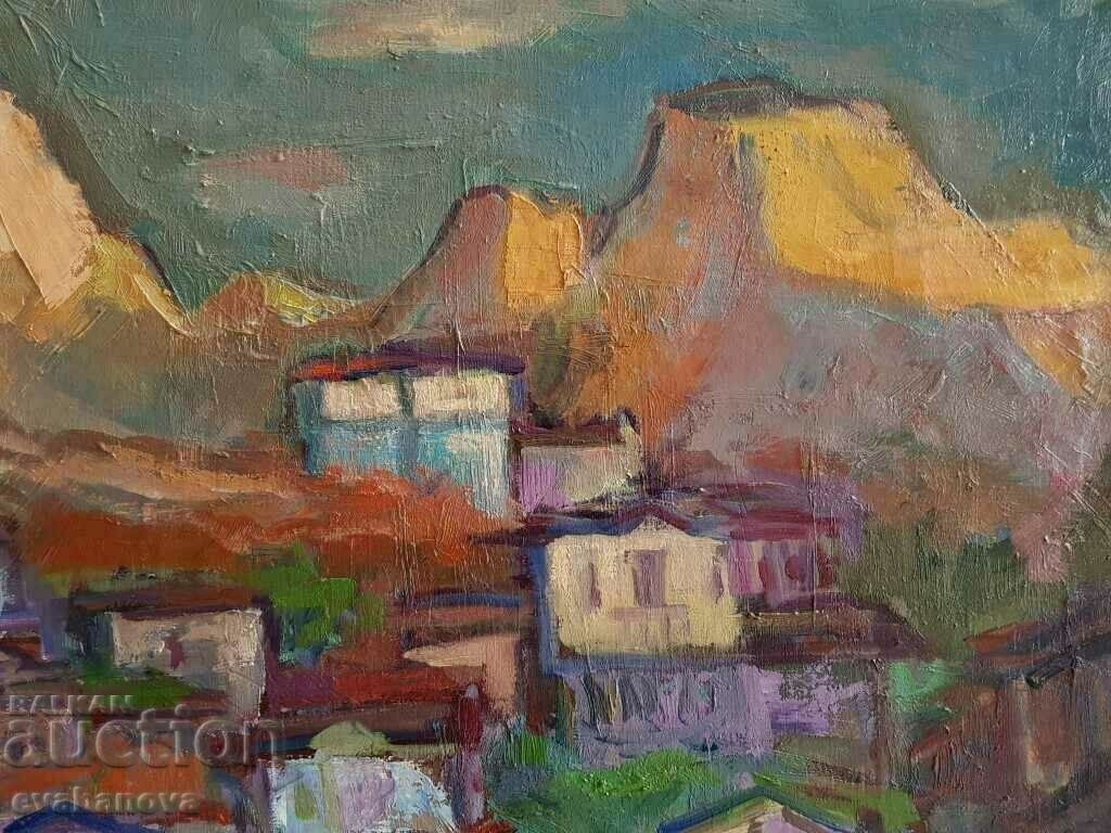 Vasil Daalov (1898 - 1979) Melnik at dusk 1980 butter - 5 Vasil Daalov (1898 - 1979) Melnik at dusk 1980 butter - 5