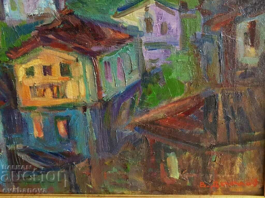 Vasil Daalov (1898 - 1979) Melnik at dusk 1980 butter - 6 Vasil Daalov (1898 - 1979) Melnik at dusk 1980 butter - 6