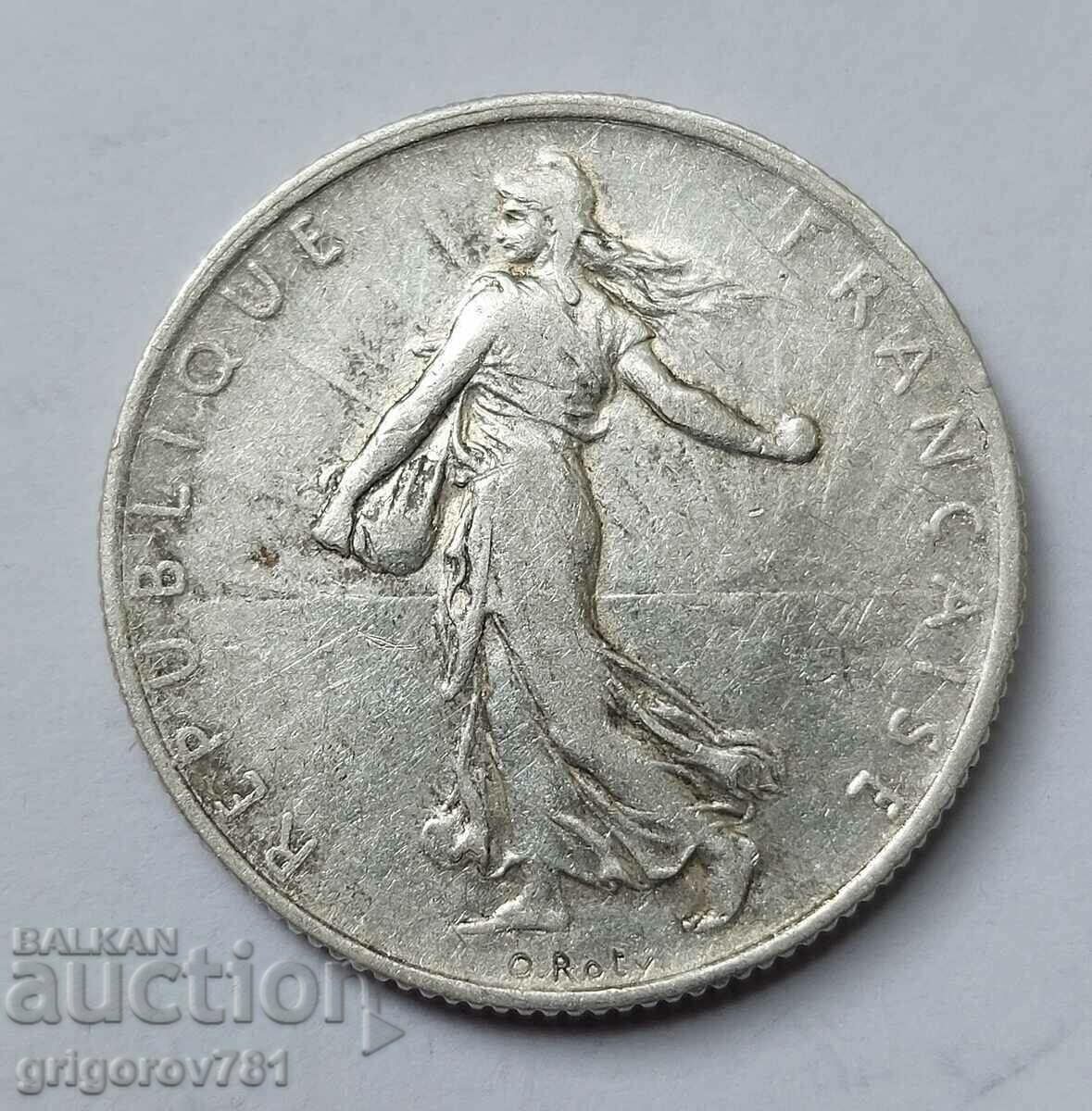 2 Φράγκα Ασήμι Γαλλία 1916 - Ασημένιο νόμισμα #85 με τιμή € 11.76 | 23.00 BGN