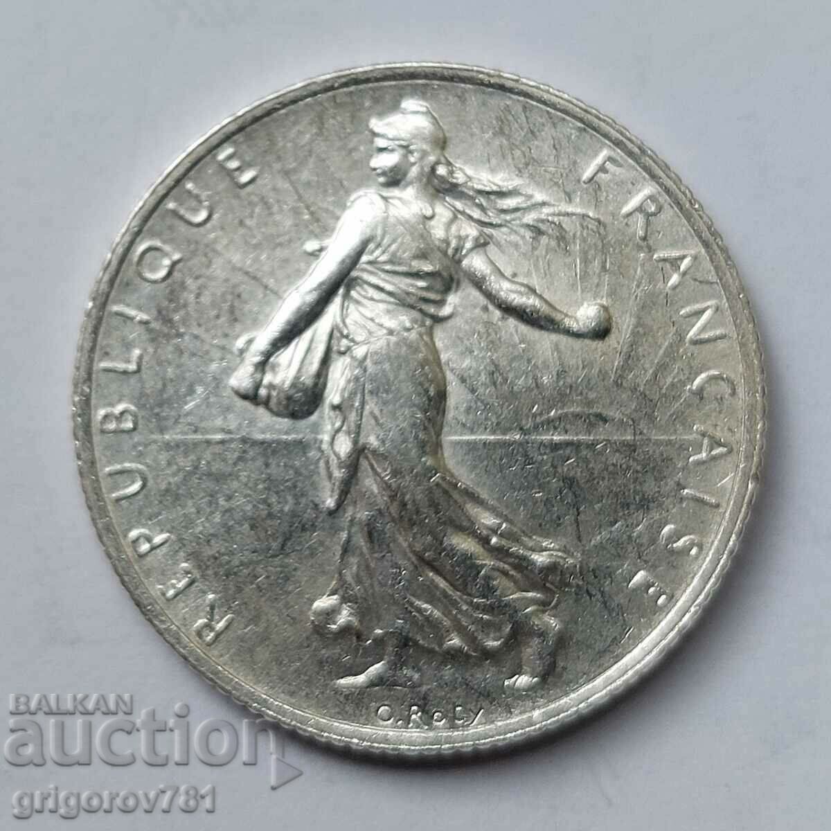 2 Φράγκα Ασήμι Γαλλία 1918 - Ασημένιο νόμισμα #88 με τιμή € 11.76 | 23.00 BGN