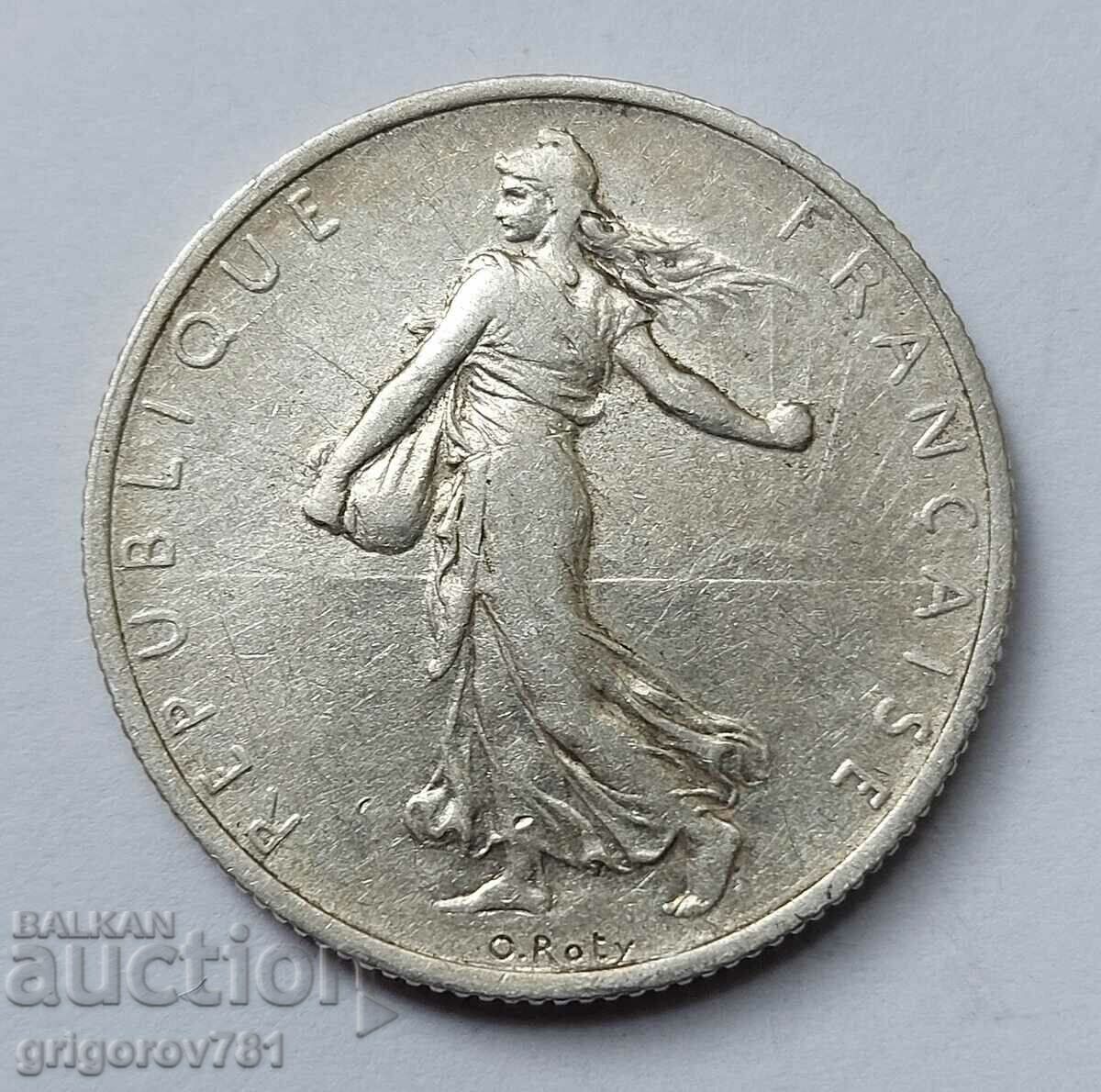 2 Φράγκα Ασήμι Γαλλία 1917 - Ασημένιο νόμισμα #93 με τιμή € 11.76 | 23.00 BGN