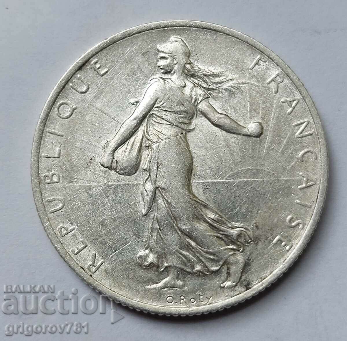2 Francs Silver France 1917 - Silver Coin #100 with price € 11.76 | 23.00 BGN