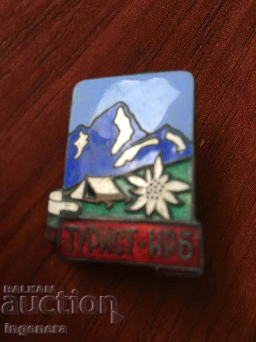 Auction N.R. BULGARIA TOURIST BADGE-ENAMEL SCREW Auction N.R. BULGARIA TOURIST BADGE-ENAMEL SCREW