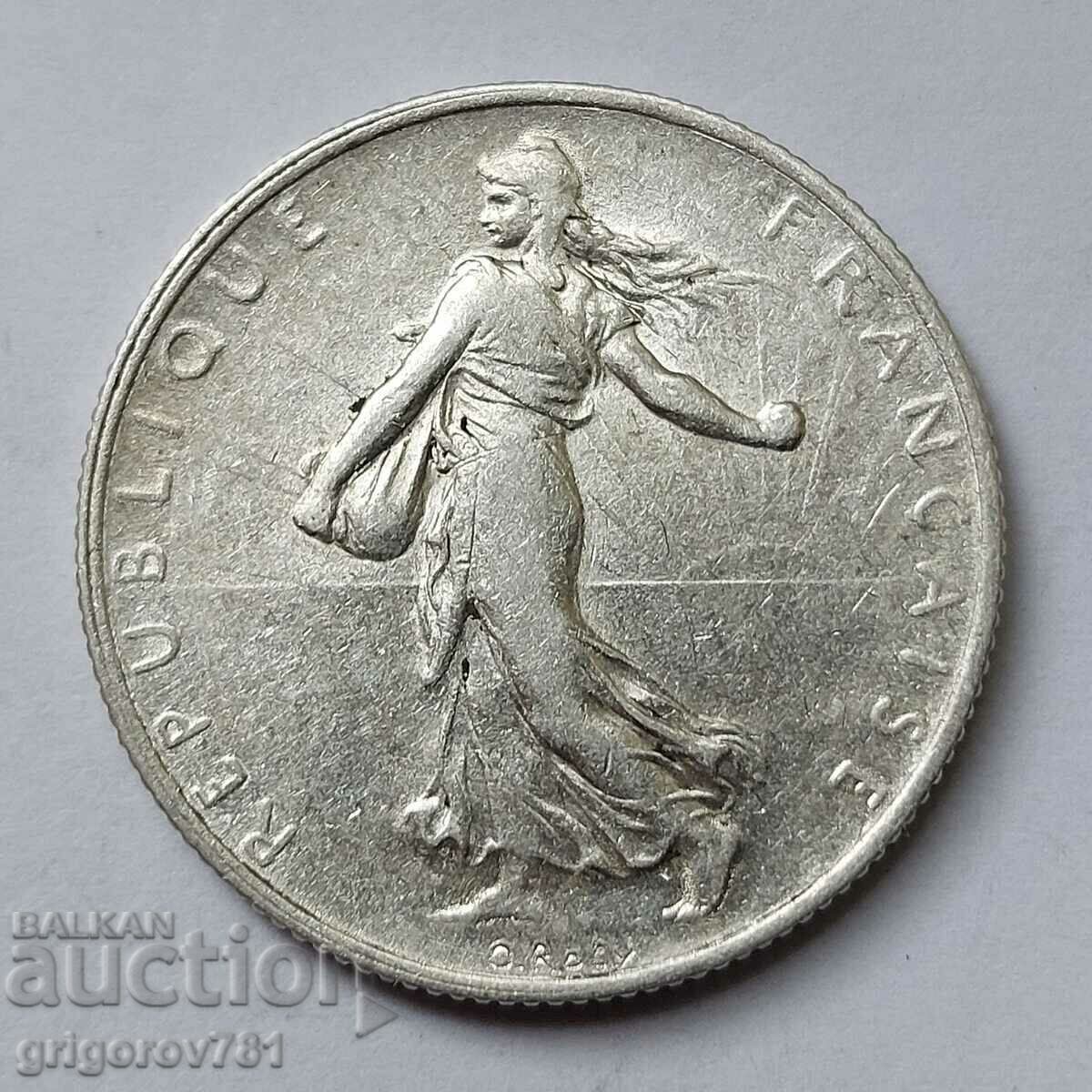 2 Φράγκα Ασήμι Γαλλία 1917 - Ασημένιο νόμισμα #106 με τιμή € 11.76 | 23.00 BGN