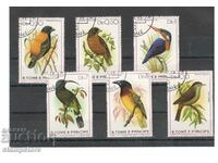 Saint Tome and Principe - Birds print series