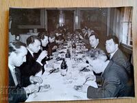 Soccer photo Atltico - Botev Plovdiv 1963 banquet original