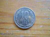 10 peso 2012 - Chile