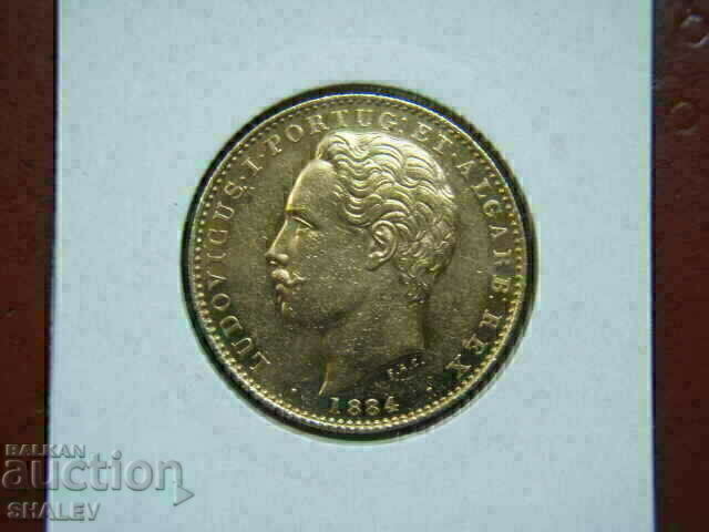 10000 Reis 1884 Πορτογαλία - AU/Unc (Χρυσός) - 5