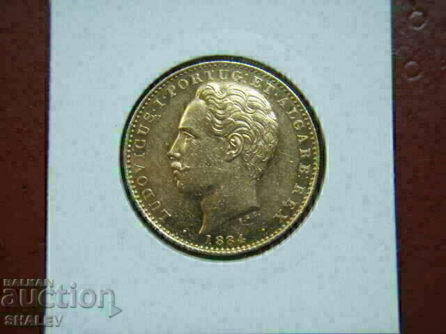 10000 Reis 1884 Πορτογαλία - AU/Unc (Χρυσός) - 6