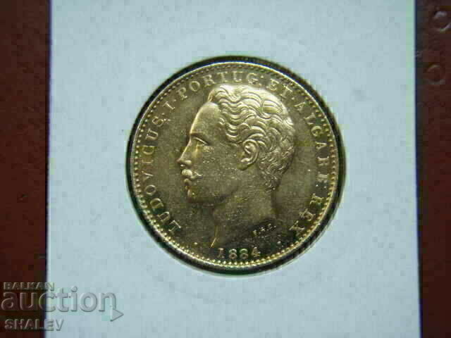 10000 Reis 1884 Πορτογαλία - AU/Unc (Χρυσός) - 7