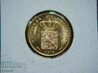 10 Gulden 1876 Olanda - Unc (aur)